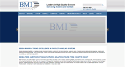 Desktop Screenshot of bendamanufacturing.com